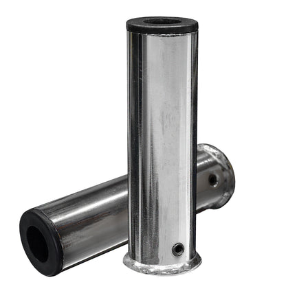 Deltech Fitness Pair Chrome Olympic Adapters (P718LX-P)