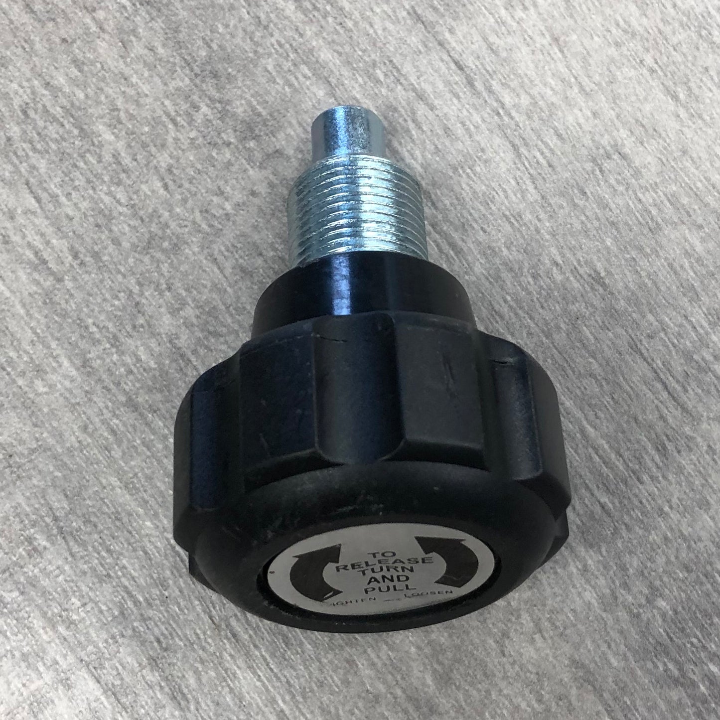 Tighten knob / Pull Pin Combo