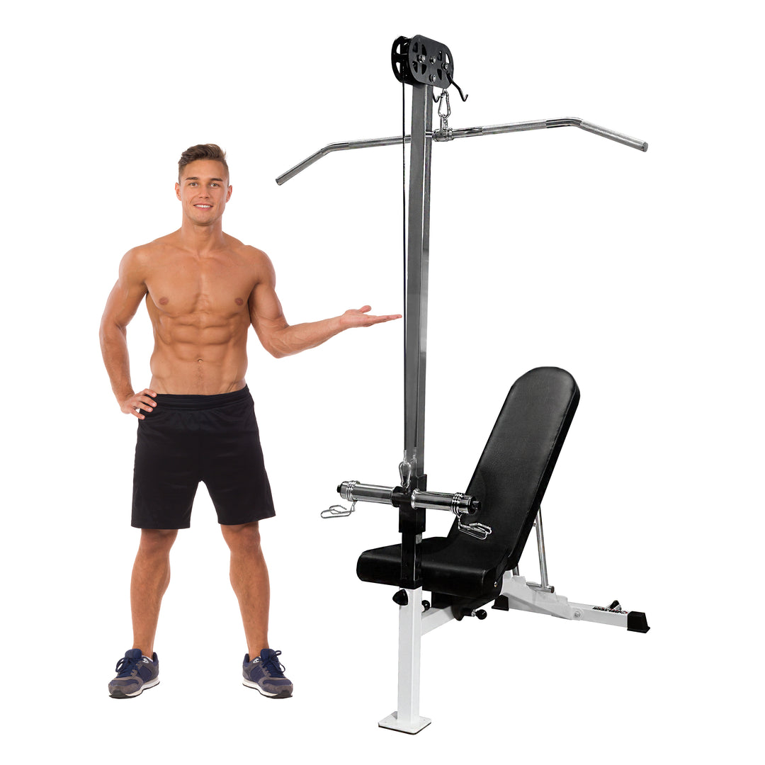 Lat Pulldown Machine Exercises: Attachments and Alternatives