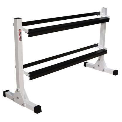 Deltech Fitness 55" Two-Tier Dumbbell Rack (DF513)