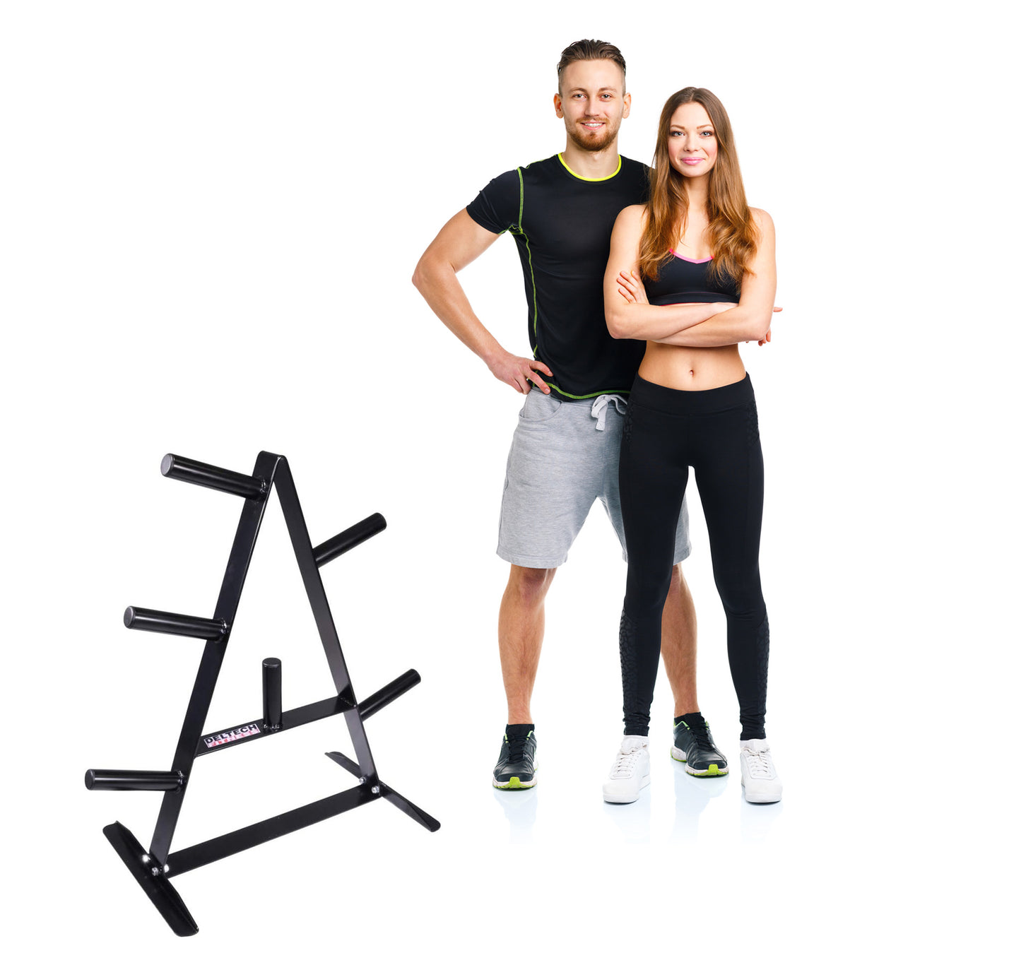 Deltech Fitness Heavy-duty Olympic Weight Tree (DF7500)