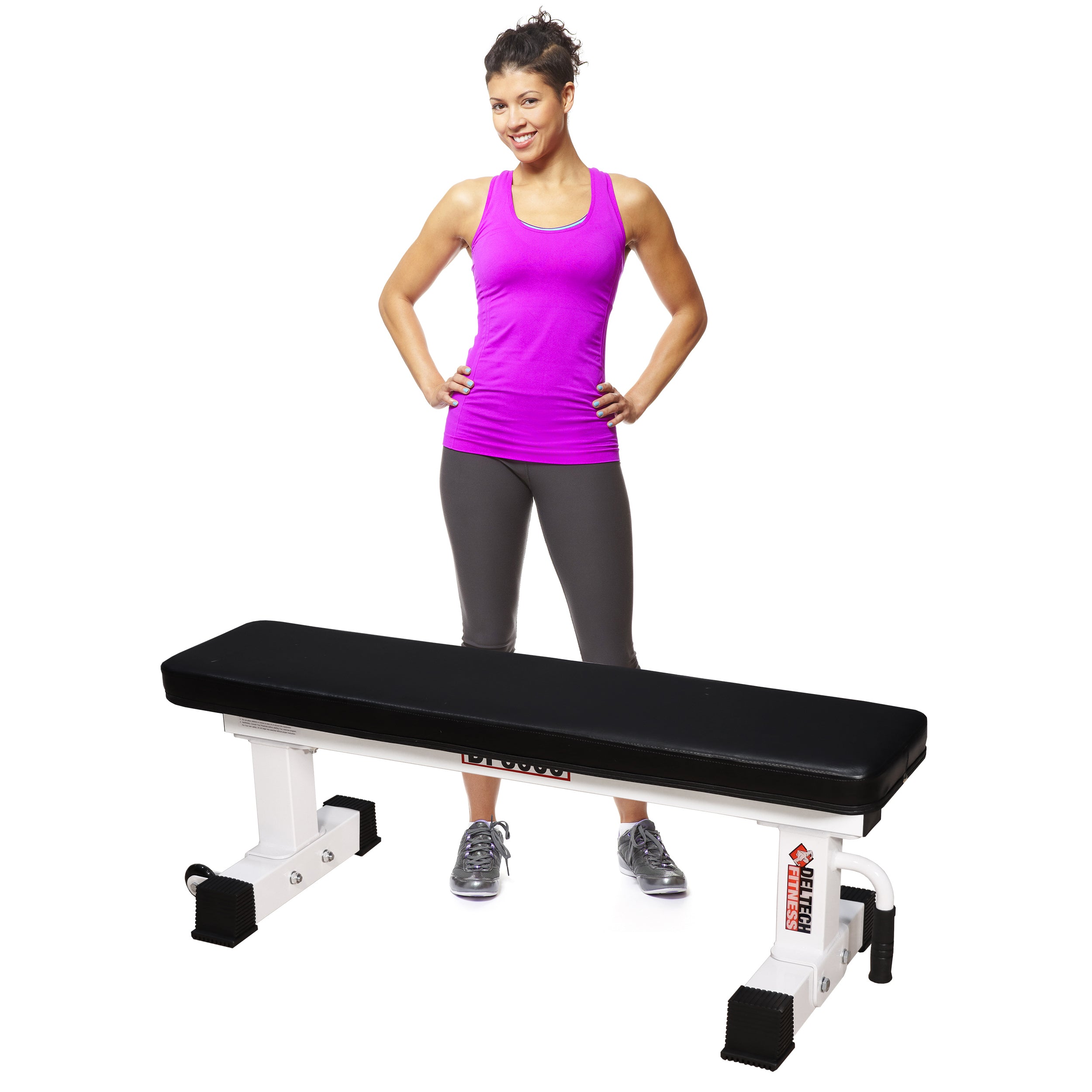Deltech Fitness Flat Bench (DF8000)