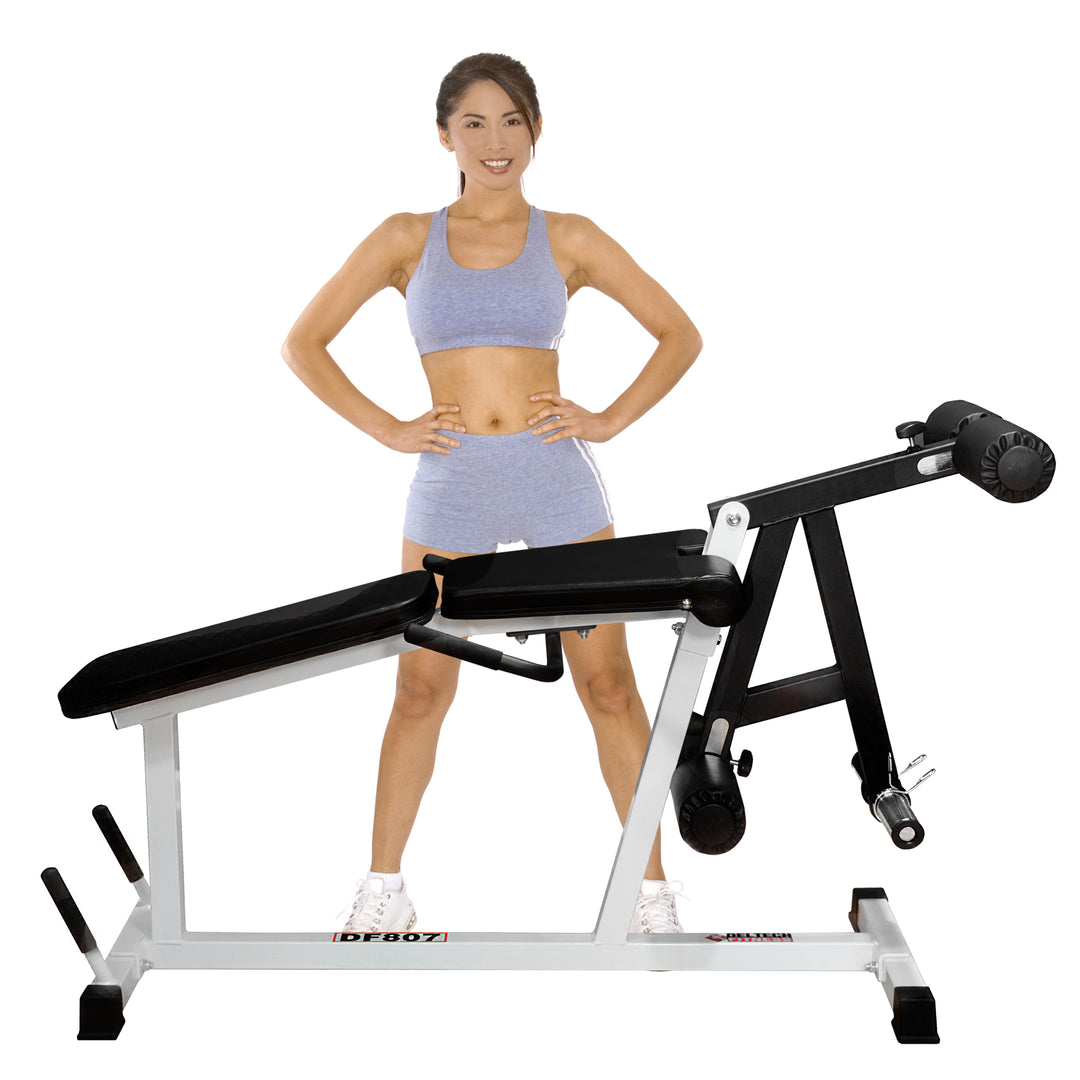 Manual Leg Curl Extension Machine, For Gym, Model Name/Number