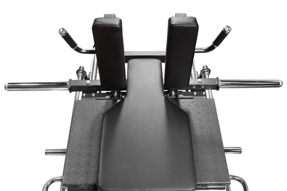 Deltech Fitness DF809- Linear Bearing Hack Squat/Leg Press (Hip Sled)