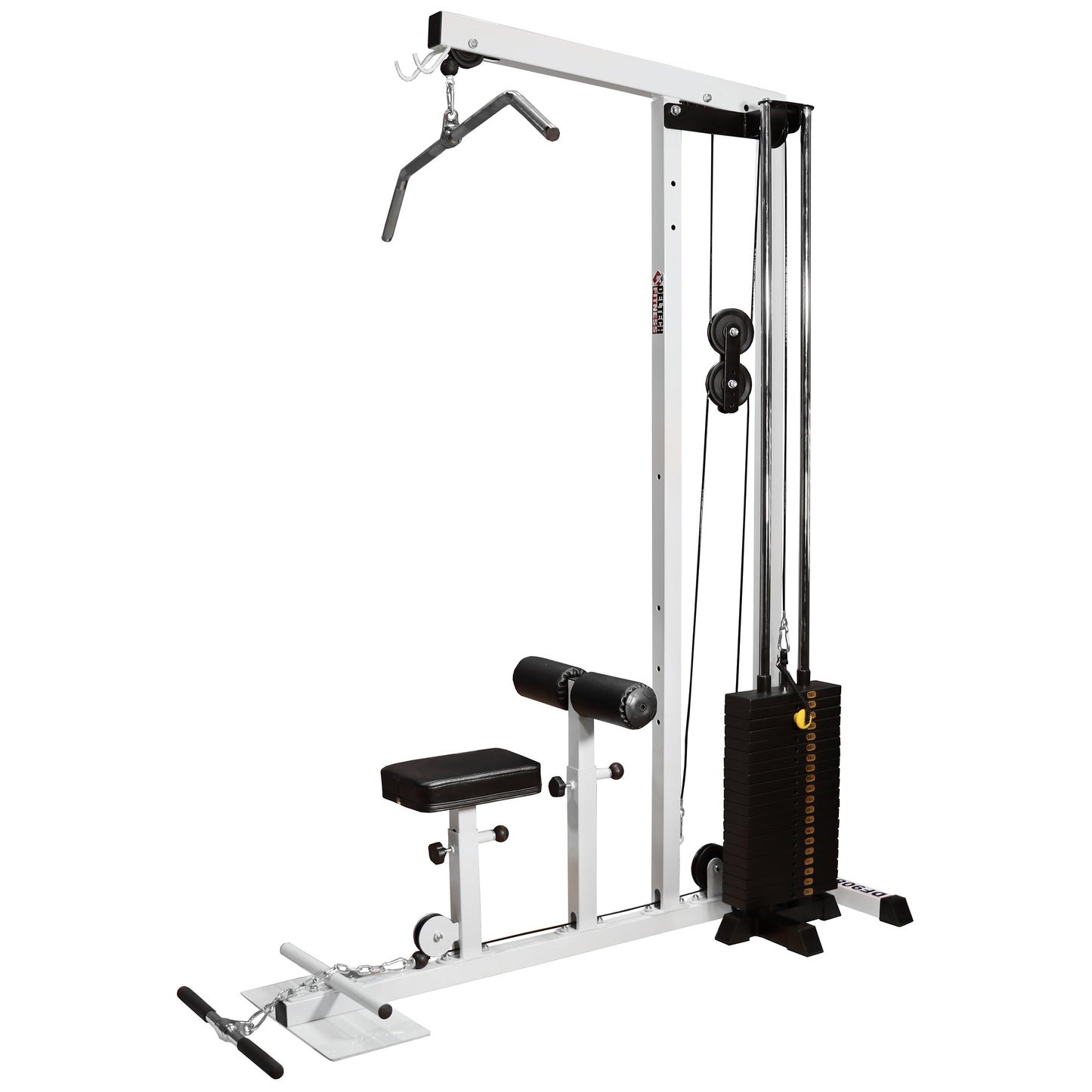 Deltech Fitness Stack Loaded Lat Machine (DF908)