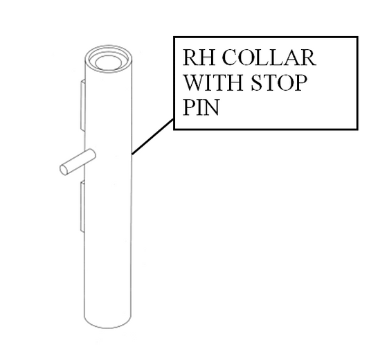 RH Guide Rod Collar