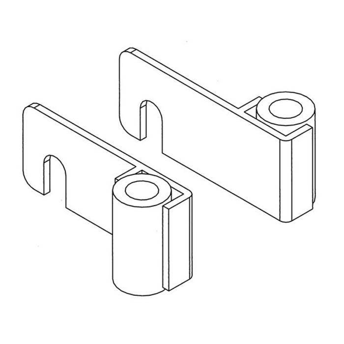 LH & RH Safety Catch Set for DF4900 Smith Machine – Deltech Fitness